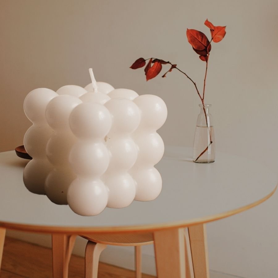 Brighten Your Space with Charming Cube Candles